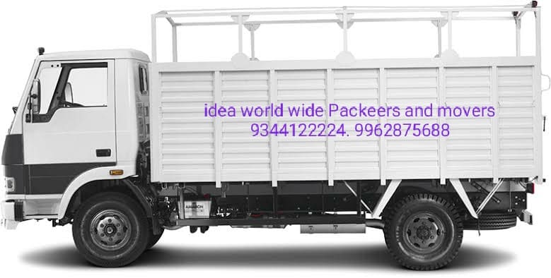 Container truck for long distance moves